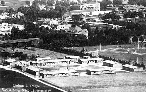 Reichsarbeitsdienstlager Abt. 5/103 „Sudetenland“ Liebau
