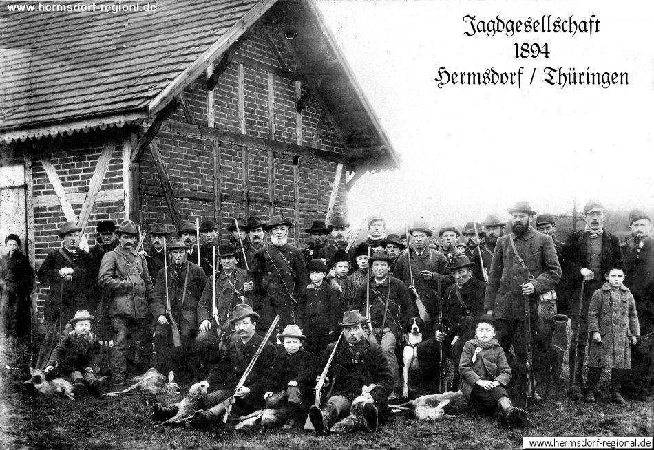 Jagdgesellschaft 1894