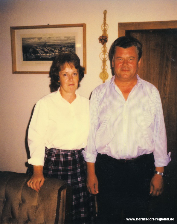 Erika und Hans Krug im Jahr 1990.