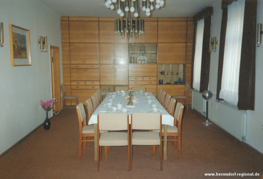 Impressionen aus dem Gästehaus 1990.