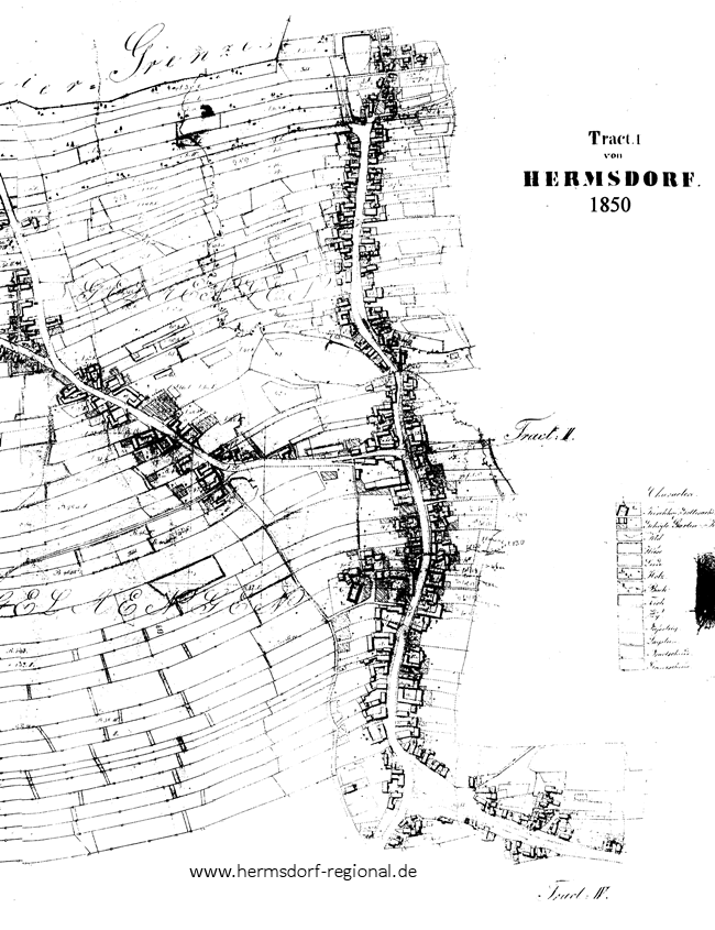Karte von 1850