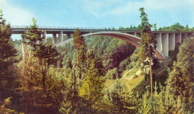 Teufelstalbrücke 1990