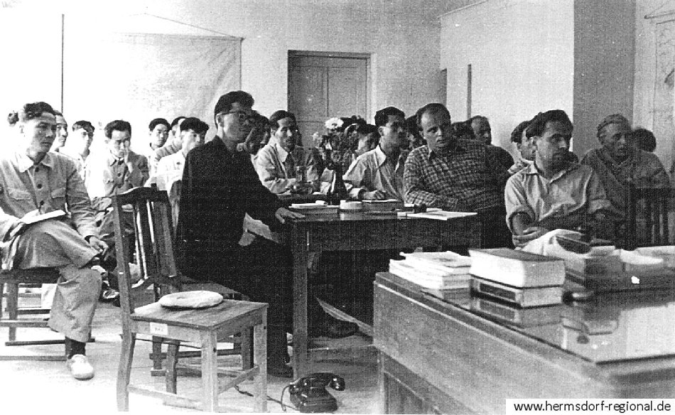 Die Ausbildung koreanischer Fachkräfte war eine wesentliche Aufgabe der deutschen Spezialisten.
