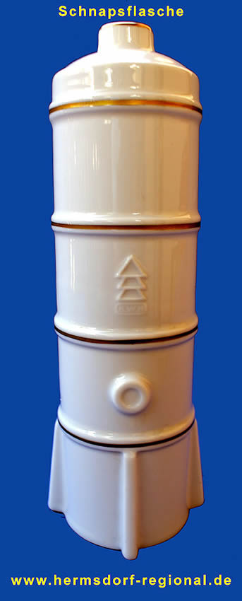 chnapsflasche mit Logo KWH