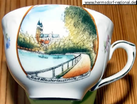 Tasse mit Motiv aus Bad Klosterlausnitz