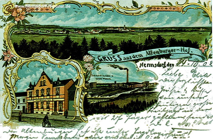 Postkarte aus dem Jahr 1902