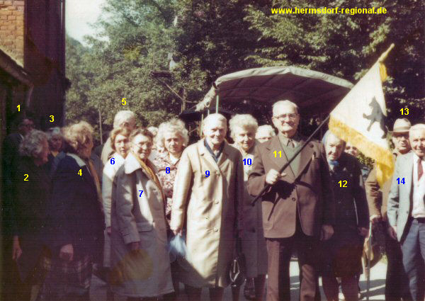 1980  Klub der Volkssolidarität - Ausflug in die Janismühle