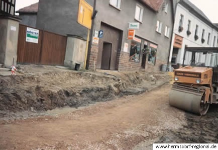 Bau der Alten Regensburger Straße