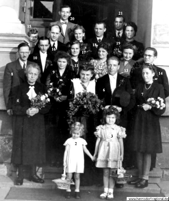 1947 - Hochzeit von Gerda Frenkel "Foto Gerda" & Karl Eggert