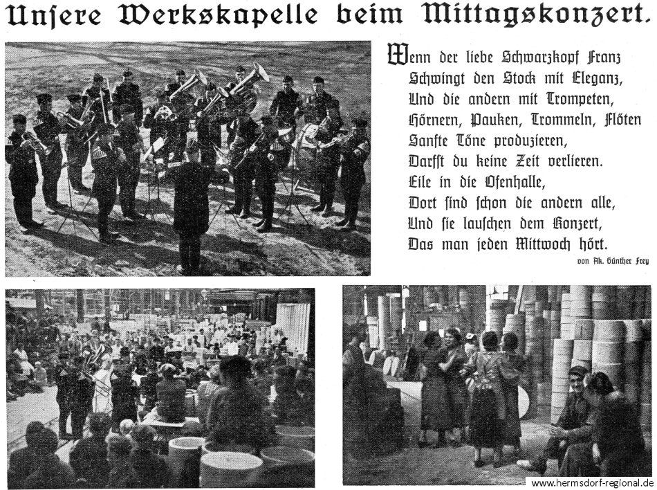 Blick in die Mengenschleiferei 1935 
