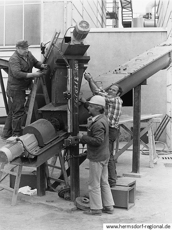 1984 Umbau- / Sanierungsarbeiten am Kraftwerk
