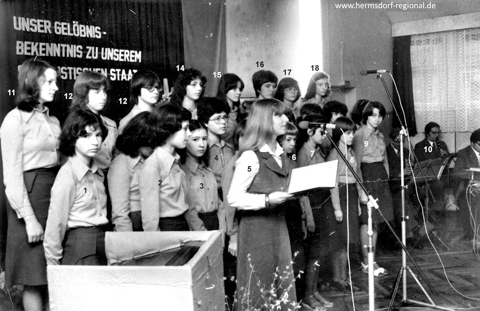 1981 Kinder- und Jugendensemble der Keramischen Werke Hermsdorf