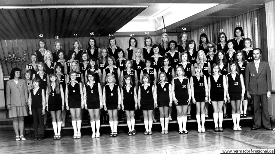 10 Jahre Ensemble im Kulturhaus "Völkerfreundschaft" der Keramischen Werke Hermsdorf 1984