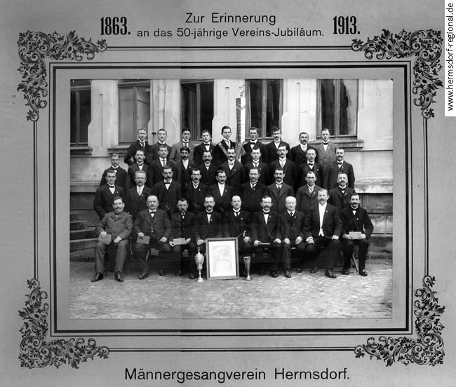 1863 - 1913 Männergesangsverein