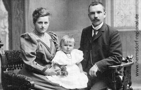 1. Ehefrau und Tochter Ilse und Wilhelm Bauer