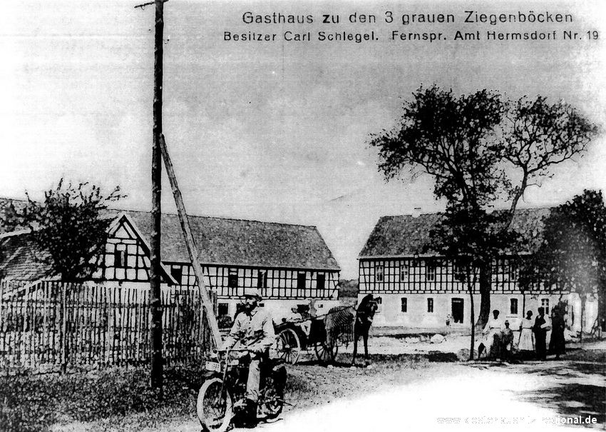 Der Gasthof um 1934