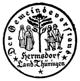 Geinendesiegel 1927 Hermsdorf
