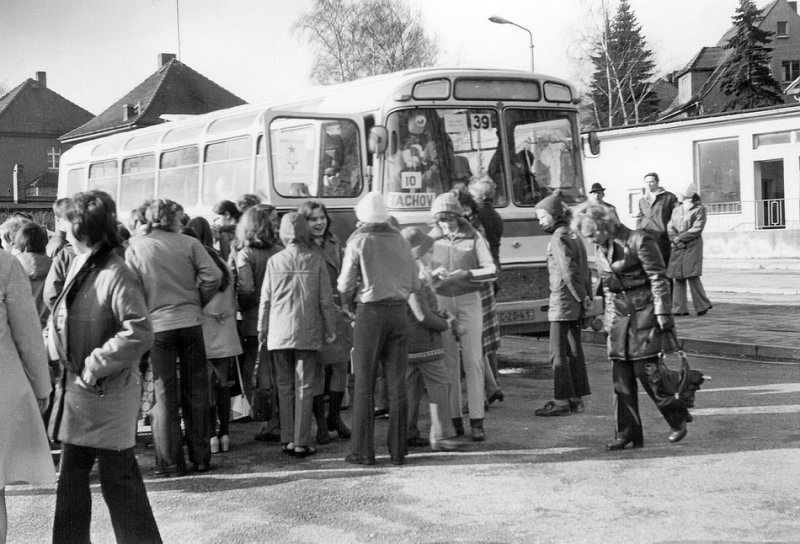 1974 Verabschiedung von Gäste aus Tachov. 