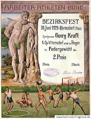 Urkunde von Georg Kraft
