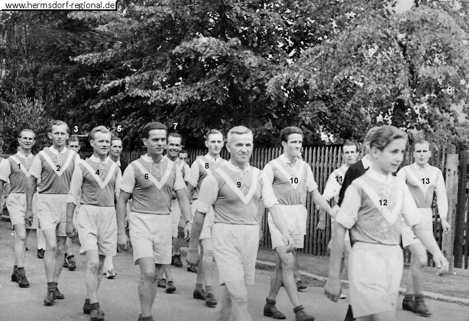 Motor Hermsdorf - Fußball - 1. Mannschaft 1956