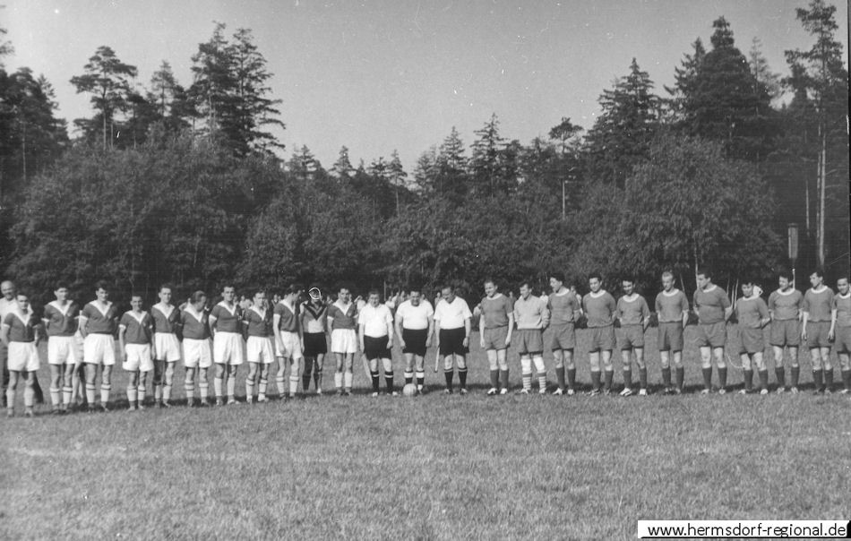 BSG Motor Hermsdorf - Fußballgeschichte Mitte der 1950er Jahre 