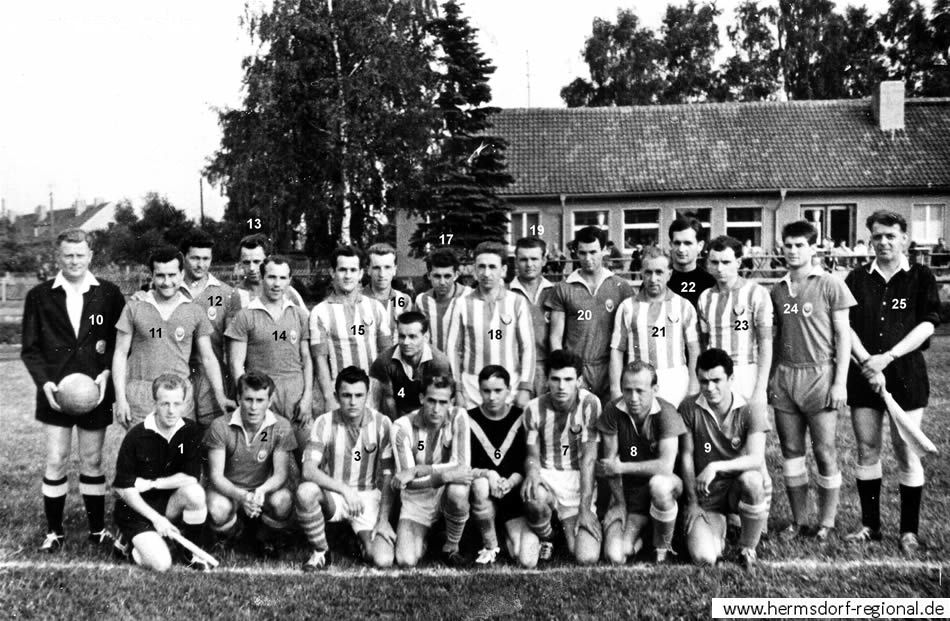 Freundschaftsspiel 17.07.1963 - Motor Hermsdorf - Motor Jena - heute FC Carl Zeiss Jena (1 : 11) 