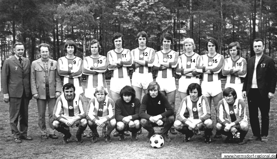 1975 / 1976 BSG Motor Hermsdorf - DDR Liga 