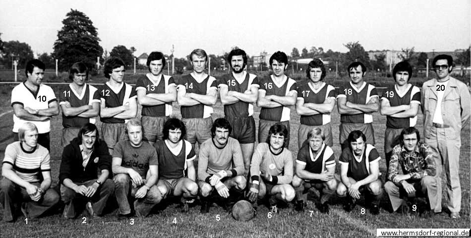 1975 / 1976 BSG Motor Hermsdorf - DDR Liga 