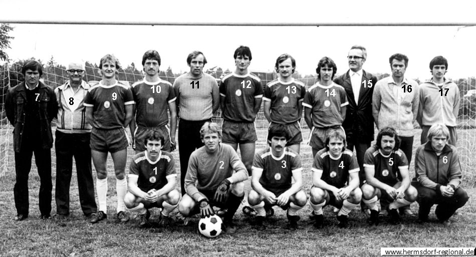 18.06.1983 BSG Motor Hermsdorf - Bezirksliga Gera 4. Platz
