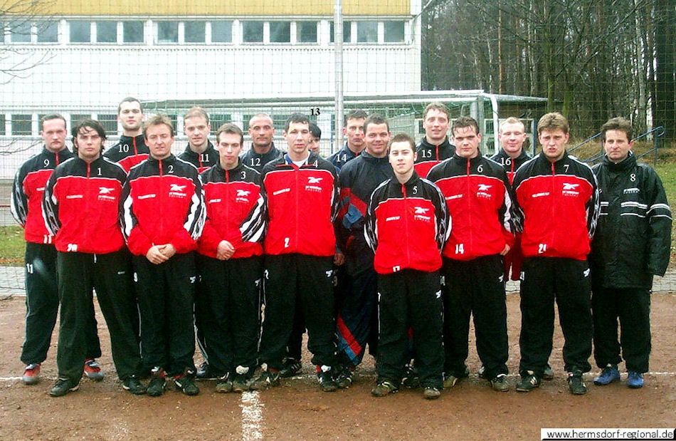 2002 SV Hermsdorf, Sektion Fußball - Männermannschaft 