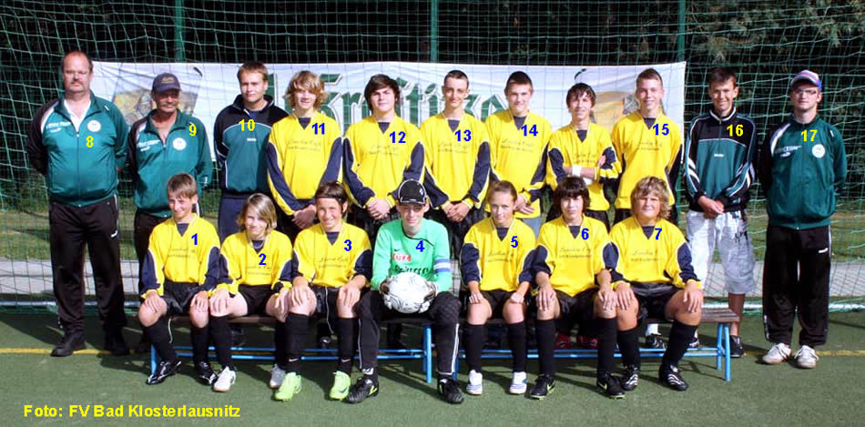 FV Bad Klosterlausnitz - B-Jugend Saison 2009 / 2010 