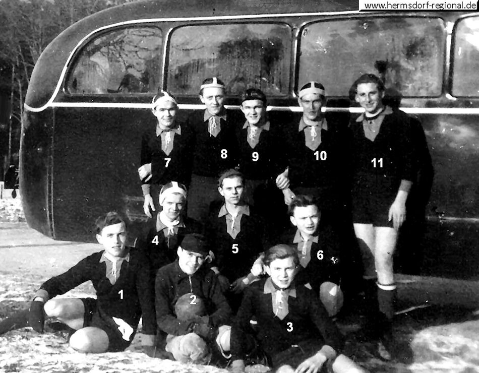 1950 - Handball - 2. Mannschaft in St. Gangloff 