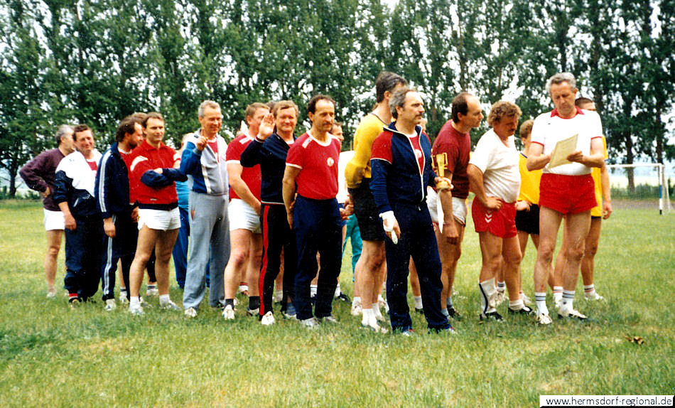 15.06.1991 SV Hermsdorf, Abteilung Handball - Großfeldturnier in 06667 Tagewerben