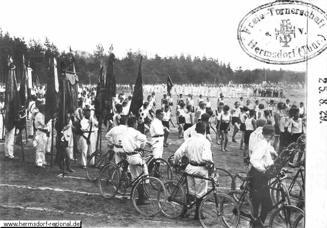 25.08.1929 Einweihungsfeier Sportplatz