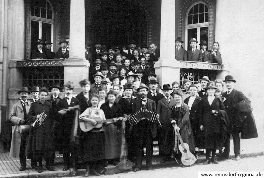 Gemischter Chor Hermsdorf um 1930